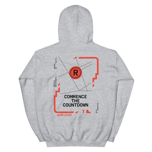 Rainbow six siege reload hoodie - gray
