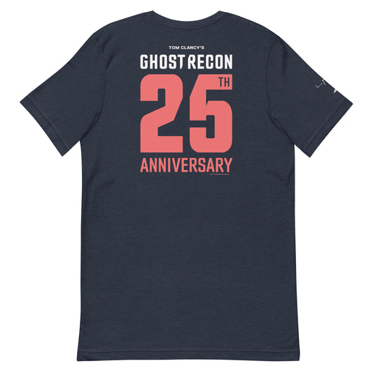 Ghost recon t-shirt 25th anniversary - heather navy