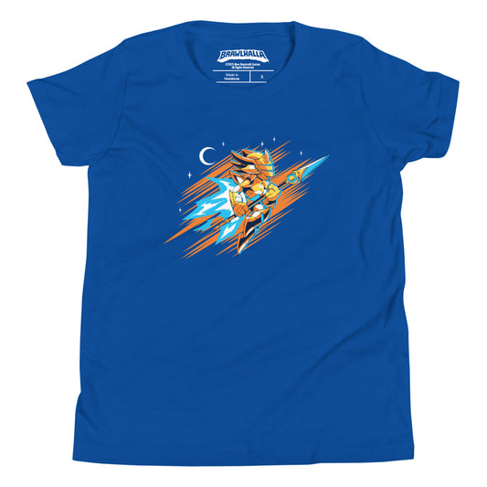 Brawlhalla orion kids t-shirt - true royal